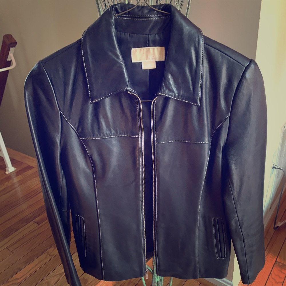 Micheal Kors Leather Jacket